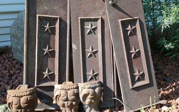 Cast iron stove doors - what to do with these lovelies?