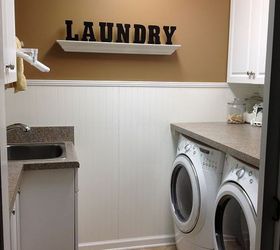 laundry room re do, doors, home decor, home improvement, laundry rooms, Finished project