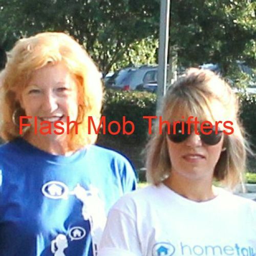 hometalk inspired thrifting day, Flash Mob Thrifters