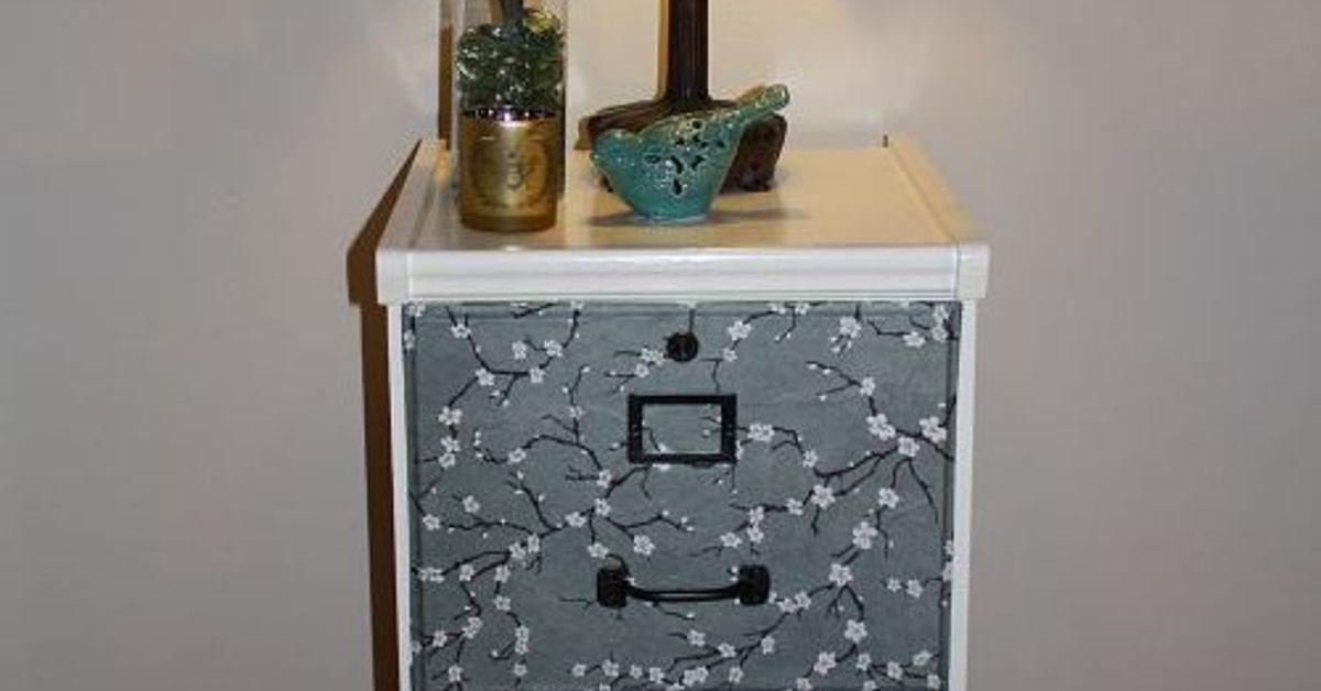 Diy Filing Cabinet Makeover Hometalk