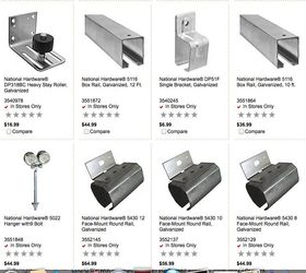 flat track hardware, doors, tools, Look at those prices