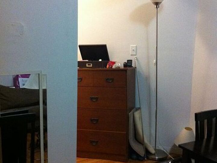 how to install a door for an open room, doors, The entrance that needs a door