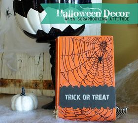 halloween mantel decor, crafts, halloween decorations, seasonal holiday decor, Halloween decor tutorial with printable for cool image transfer technique