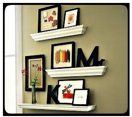 unconventional uses for crown molding, home decor, repurposing upcycling, crown molding framed shelf via Worthington Millwork