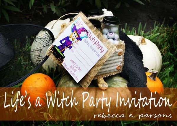 unforgettable halloween invitation keepsake, crafts, halloween decorations, seasonal holiday decor, Halloween party invitation and keepsake