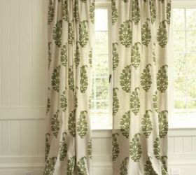 i created pinch pleats in my store bought curtains, home decor, window treatments, windows, Before