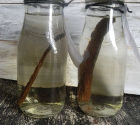 make your own vanilla, cleaning tips, Day 1 the brewing begins