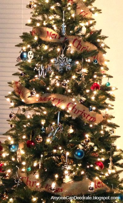 Image result for burlap christmas trees