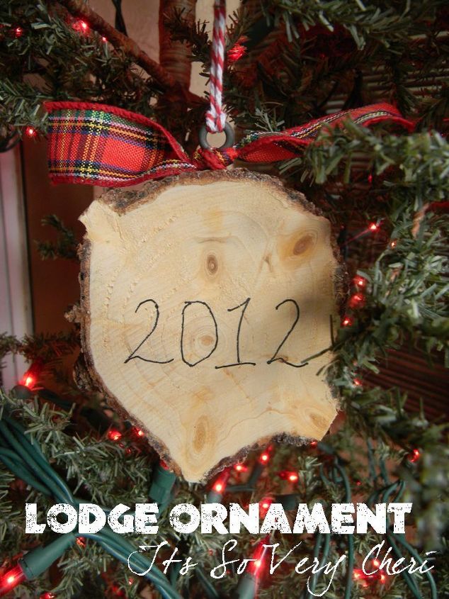 lodge ornaments, christmas decorations, crafts, seasonal holiday decor