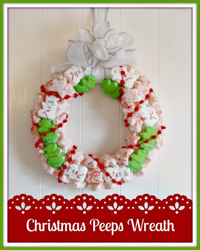 cute christmas wreath, christmas decorations, crafts, seasonal holiday decor, wreaths