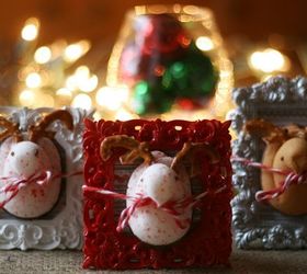 make up some edible place cards and ornaments in a snap, christmas decorations, crafts, seasonal holiday decor, more little peepaloupes