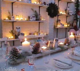 a woodland christmas, crafts, repurposing upcycling, seasonal holiday decor, 90 candles