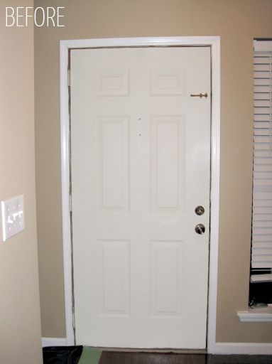 how to paint a paneled door, doors, painting