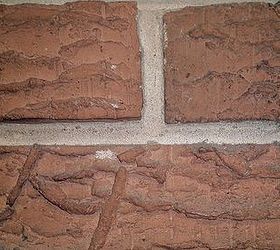 how can i smooth the rough brick on my house for painting, Orange rough brick