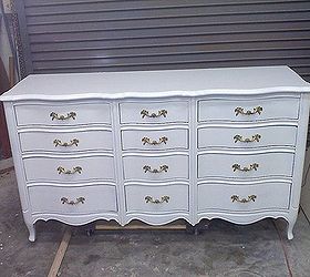 old dresser from hospice resell shop restored, painted furniture, After