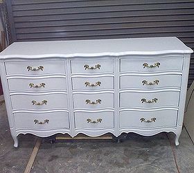 old dresser from hospice resell shop restored, painted furniture, After