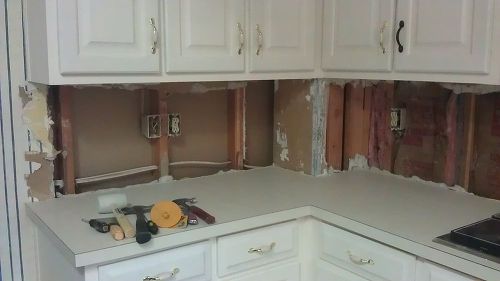 Help! Cement board,Sheetrock, more Drywall? For tiling kitchen backsp