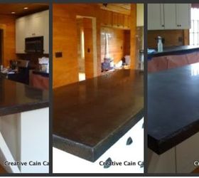 concrete counters on a budget, concrete countertops, countertops, kitchen design