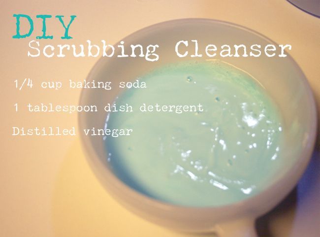 diy scrubbing cleanser, cleaning tips, DIY Scrubbing Cleanser Paste