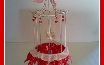Valentines Love Bird Cage