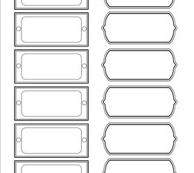 organizing and free printable labels, crafts, organizing, Free printable labels to download