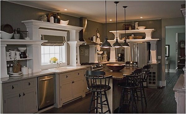 open shelving in kitchen is it right for you, home decor, kitchen design, kitchen island, shelving ideas, storage ideas, our kitchen with open shelving for display