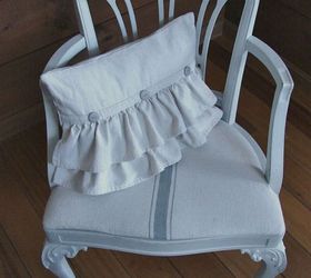 ruffled pillow tutorial, crafts