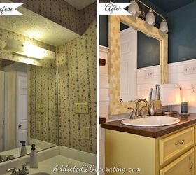 small bathroom makeover, bathroom ideas, home decor, small bathroom ideas, New vanity area