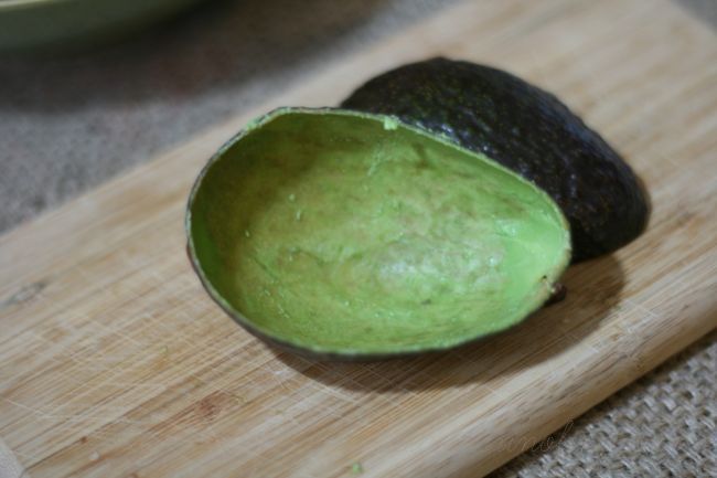 recycle your avocado shells into art, crafts, seasonal holiday decor, Fresh Avocado Skin