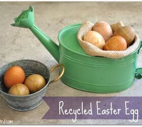 use recycled pantry items to color your eggs this easter, crafts, easter decorations, seasonal holiday decor
