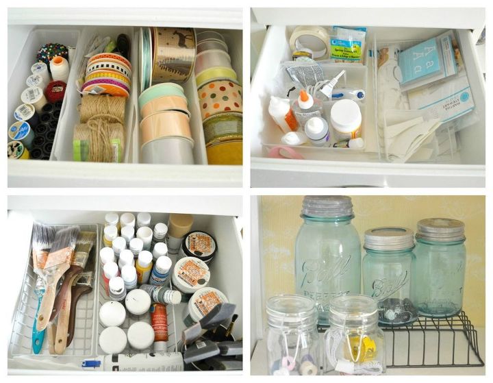 my 5 craft cabinet transformation, cleaning tips