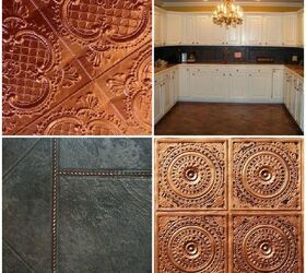 supercopperkitchentasticexcellent ladecorocious, home decor, living room ideas, Copper tiles for backsplash and or ceiling adornment