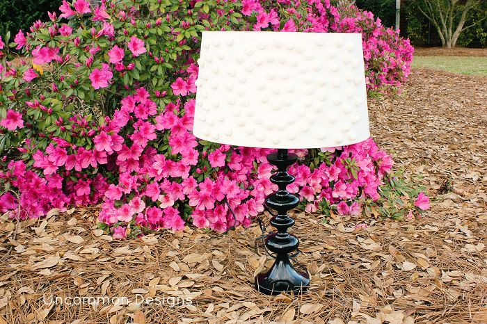 have a lampshade that needs a little pizzazz you will love this, crafts