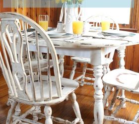 how to revamp your old kitchen table using chalk paint, chalk paint, painted furniture