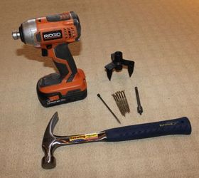 easily fix squeaky carpeted floors, flooring, home maintenance repairs, how to, Use a drill hammer and the Squeeeeek No More kit to fix creaks