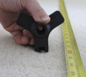 easily fix squeaky carpeted floors, flooring, home maintenance repairs, how to, Use the tripod to snap off the special screw heads