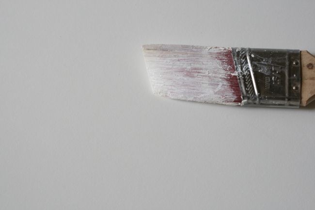 save a dried up paint encrusted paintbrush with this easy tip, painting, tools, This is the paintbrush I almost threw away because the paint had been dried on there for almost a year