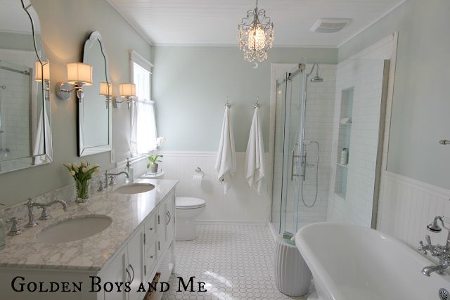 diy master bathroom, bathroom ideas, diy, home decor, home improvement, The space was originally 2 separate rooms a tiny toilet shower single sink and a vanity area We removed the wall and 2 closets to make one open space