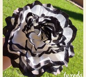coffee filter flowers, crafts, Tuxedo These flowers were originally used in a traditional wedding