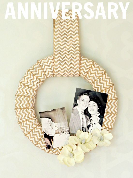 create a year round wreath, crafts, wreaths, For a special anniversary
