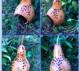 gourd toad house, crafts, Finished product from all angles