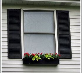 diy window boxes add a pop of color, curb appeal, diy, windows