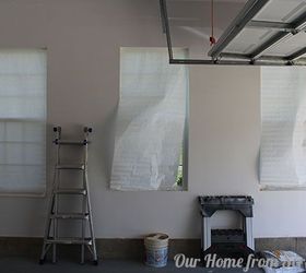 how to bug proof garage windows, garages, window treatments, windows, We started by removing our crappy paper shade