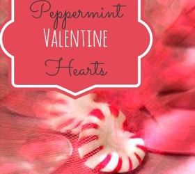 peppermint valentine hearts tutorial, crafts, seasonal holiday decor, valentines day ideas