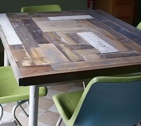 reclaimed wood table top resurface diy, diy, painted furniture, repurposing upcycling, woodworking projects