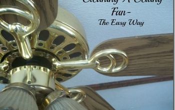How to Clean a Ceiling Fan Without the Dust Storm