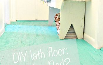 Update on the Controversial DIY Lath Floor. Did They Hold Up?