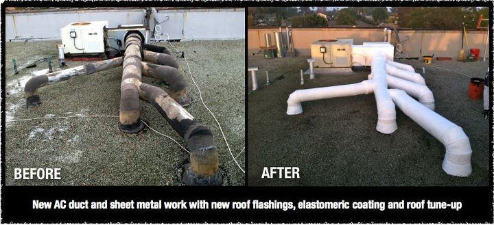 roof and ac duct repair in costa mesa ca, home maintenance repairs, hvac, roofing