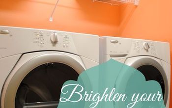 Add a Pop of Color to Brighten Your Laundry Space!