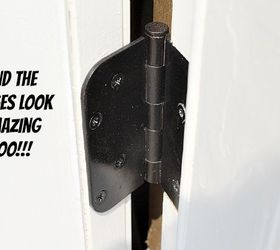 an amazingly easy way to refinish door hardware, doors